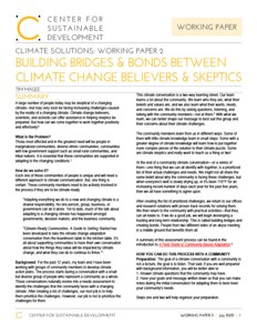Illustration of the paper: Building Bridges Between Climate Believers and Skeptics
