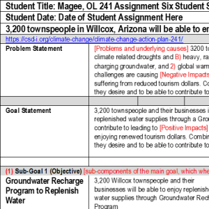 241 Problem Goal Video White Rect