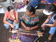 Service learning: working with artisans.