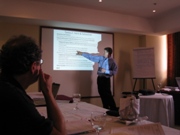 Tim Magee facilitating a CBA workshop